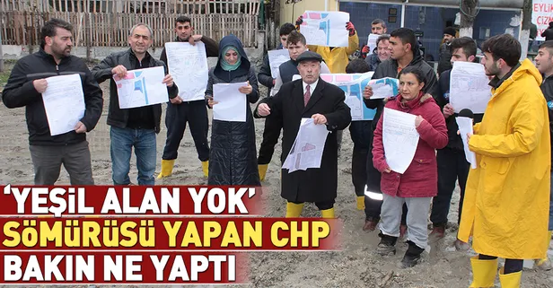 CHP'li belediye yeşil alanı satışa çıkardı
