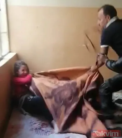 Iraklı baba, 13 yaşındaki kızını kemerle dövdü