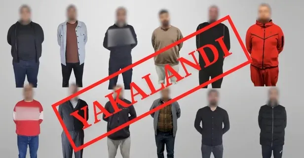 Kırmızı bültenle aranan 12 suçlu Türkiye'ye getirildi