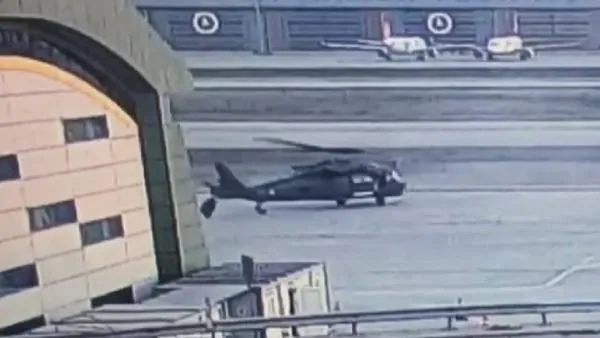 SON DAKİKA: Sabiha Gökçen'de yaşanan helikopter kazasının videosu ortaya çıktı-2