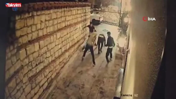 Güvenlik görevlisinin hayatını kaybettiği saldırı anı kamerada | İşte o anlar!