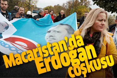 Macaristan'da Başkan Erdoğan coşkusu