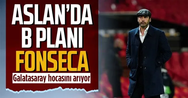 Galatasaray yönetimi hoca adaylarına bir yenisini daha ekledi: Yeni B planı Fonseca!