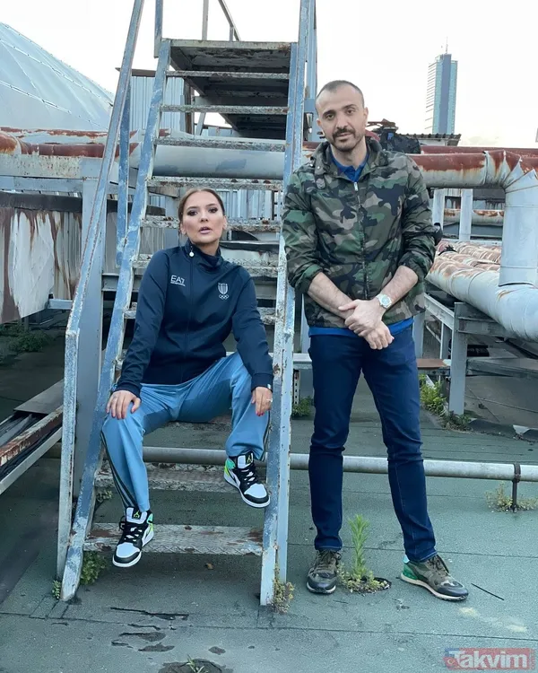 Demet Akalın'a eşi Okan Kurt'tan 14 şubat sürprizi: Elinde çiçek ve pastayla sahneye çıktı - 3