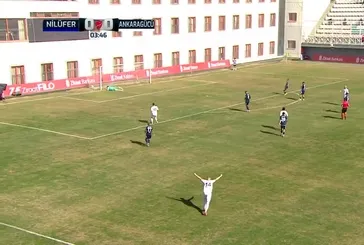 İZLE | Bursa Nilüfer FK 0-1 MKE Ankaragücü (GOL: Riccardo Saponara)