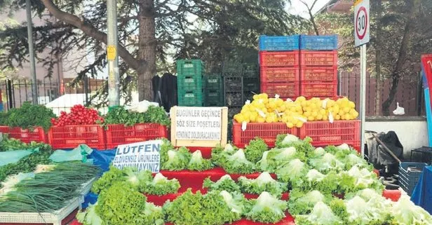 Semt pazarlarında müşterilerin ürünlere dokunmasına izin verilmiyor