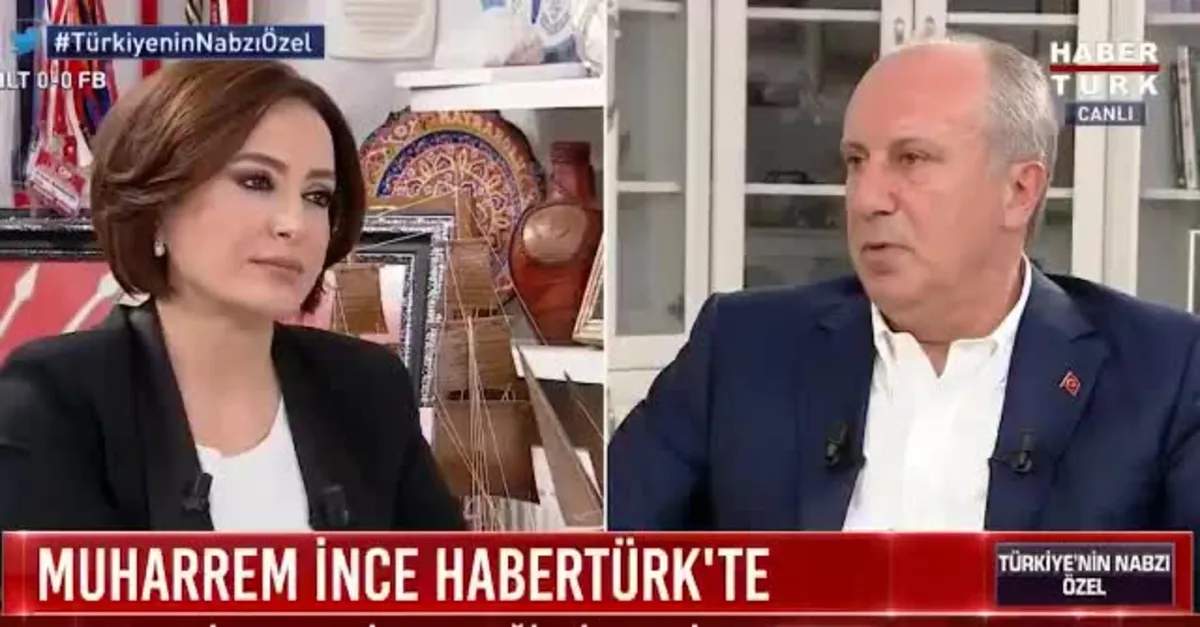 Muharrem İnce'den bomba itiraf: Cumhurbaşkanlığı adaylığından çekilmeyi düşündüm