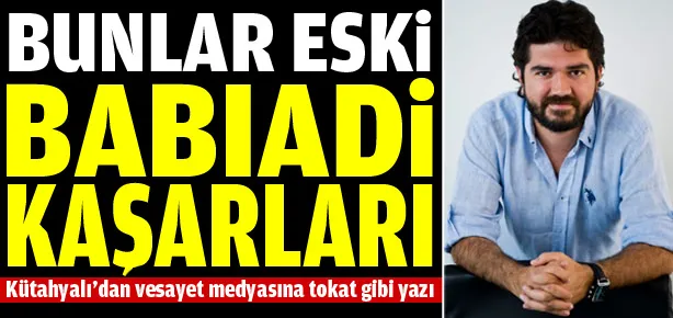 Kütahyalı’dan vesayet medyasına tokat gibi cevap