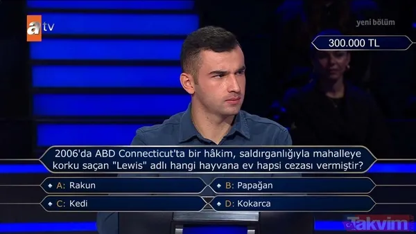 Kim Milyoner Olmak İster'e katılan işitme engelli yarışmacı azmiyle geceye damgasını vurdu! - 48