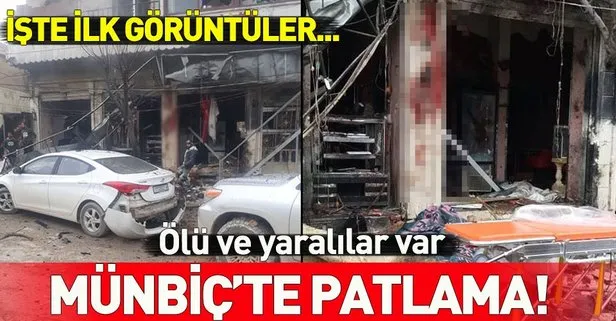 Münbiç'te patlama! ABD askerleri yaralandı