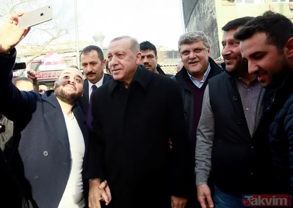 Başkan Erdoğan, tarihi Çınaraltı Çay Bahçesi'nde vatandaşlarla sohbet etti - 16