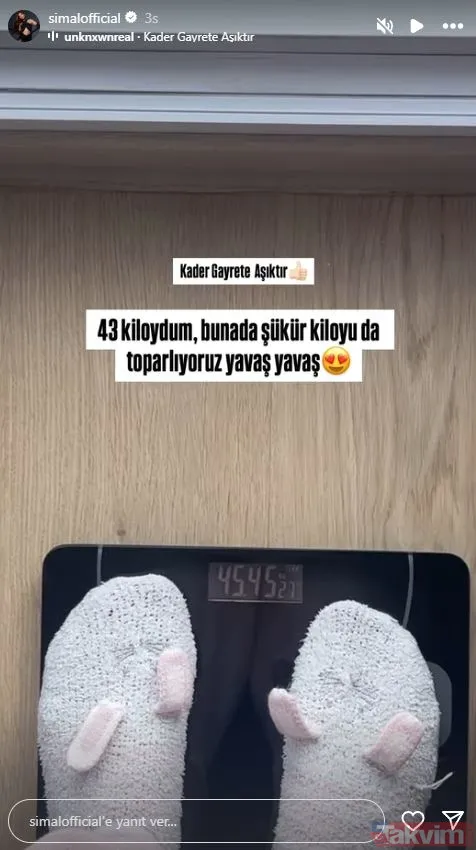 43 kiloya kadar düşmüştü! Kanseri yenen Şimal'den yeni paylaşım: “Toparlıyoruz yavaş yavaş” - 7