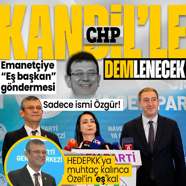Özgür Özel pazarlık peşinde: Kim ne istiyor? HDP/DEM ziyaretinde Eş başkansın mesajı!