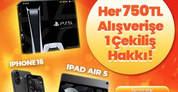 iPhone 16, iPad Air ve Playstation 5 EAS Dijital Sürüm Oyun Konsolu ödüllü Agorix Eğlence Merkezi Kampanyası çekiliş sonuçları: İŞTE ASİL-YEDEK İSİM LİSTESİ