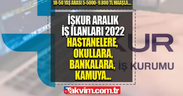 KPSS’siz tecrübesiz işe alım yapılacak! 18-47 yaş arası 9.800 TL maaşla hastanelere, bankalara, okullara, kamuya... İŞKUR başvuru ekranını aktifleştirdi!