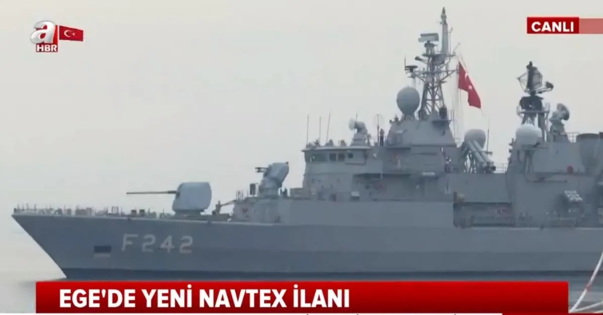 Türkiye'den bir 'Lozan' NAVTEX'i daha!