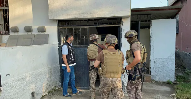 Osmaniye'de torbacı operasyonu: 7 gözaltı