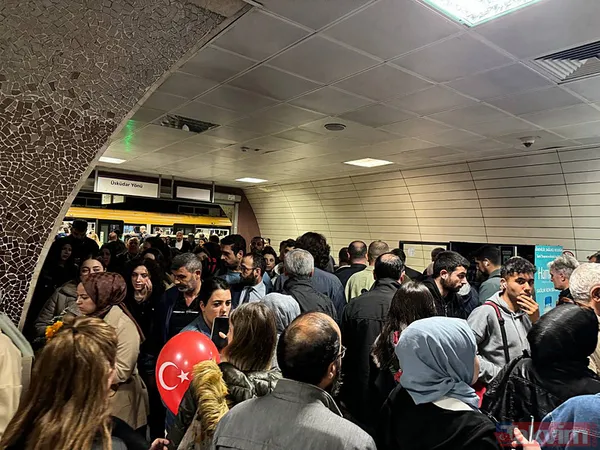 İstanbul'da sabah-akşam metro arızası: Altunizade İstasyonu'nda yoğunluk - 10