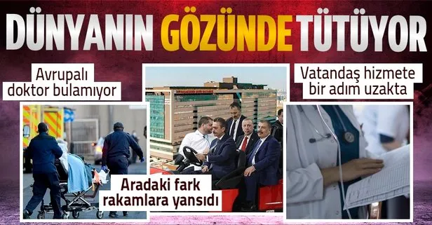 Türkiye sağlık hizmetinde Avrupa’yı geride bıraktı! Bakan Koca: Dünyanın gözünde tütüyor!