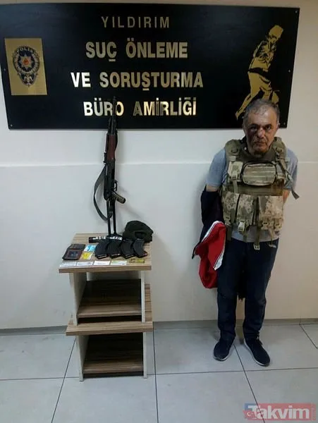 Bursada gelin arabasıyla soygun girişimi