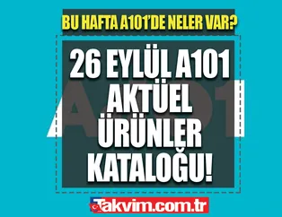 Yeni hafta geldi A101'de bu hafta neler var? 10 TL'lik alışveriş yapana 74,95 yerine 39,95! İşte A101 aktüel ürünler kataloğu TAM LİSTE!