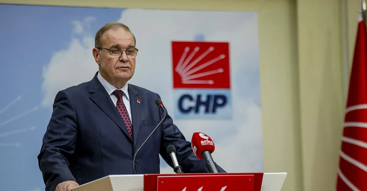 CHP Sözcüsü Faik Öztrak'tan rüşvet skandalını örtbas etme çabası