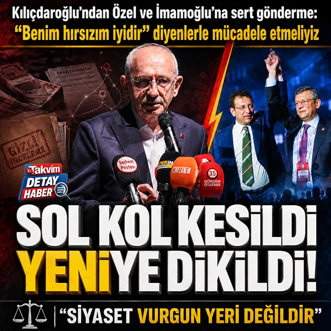 Kemal Kılıçdaroğlu’ndan Özel ve İmamoğlu’na sert gönderme: Benim hırsızım iyidir diyenlerle mücadele edeceğiz