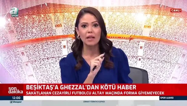 Beşiktaş'a Ghezzal'dan kötü haber!