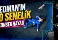 Teoman’dan Tüpraş Stadyumu’nda şov! Kendini birden yere bıraktı