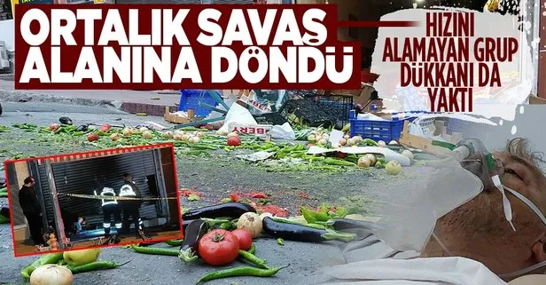 Samsun’da savaş gibi kavga