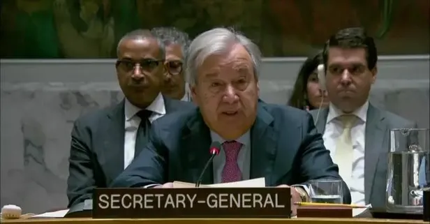 BMGK Lübnan ve İsrail gündemiyle acil toplandı! Antonio Guterres: "Orta Doğu hızla cehenneme dönüşüyor"