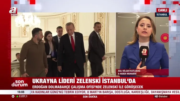 Ukrayna Lideri Zelenski İstanbul’da!