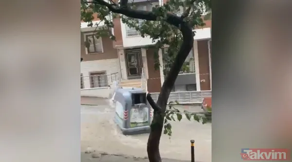 İstanbul'da şiddetli yağış! İETT otobüsünün içi ve metro durakları göle döndü... Ekrem İmamoğlu'na tepki yağıyor - 17