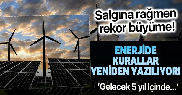 Yenilenebilir enerjide salgına rağmen rekor büyüme! Kurallar yeniden yazılıyor...