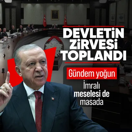 Külliye'de MGK: Devletin zirvesi toplandı