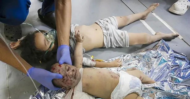 Katil İsrail Şati Mülteci Kampı ile Tuffah Mahallesi’ne saldırdı: 42 kişi hayatını kaybetti!