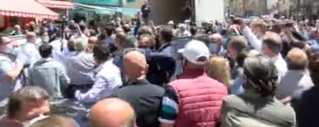 Alın gidin olay olacak Meral Akşenerin Rize İkizdere ziyaretinde arbede