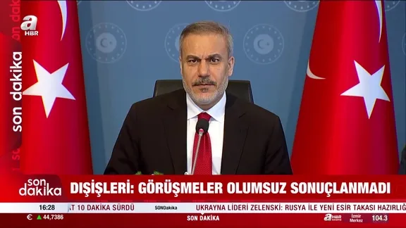 Dışişleri: "Olumsuz sonuçlanmadı"