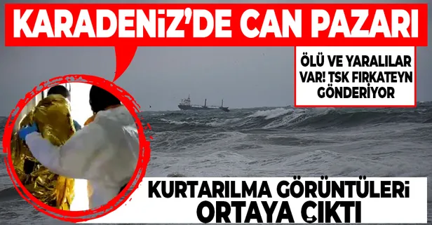 SON DAKİKA! Bartın açıklarında Rus bandıralı kuru yük gemisi battı! Validen flaş açıklama - Takvim
