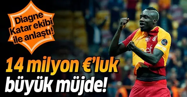 Galatasaray’a 14 milyon €’luk büyük müjde! Diagne Al Rayyan ile anlaştı