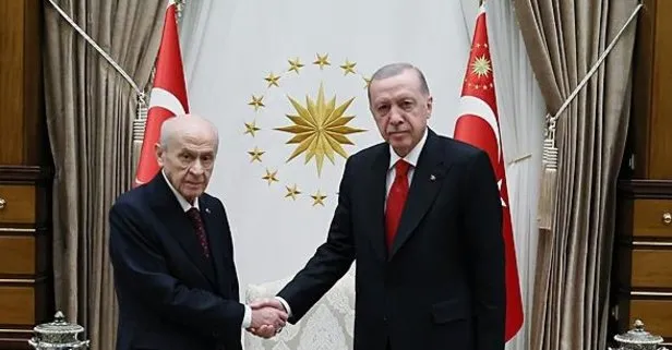 Külliye’de 15 Temmuz kabulü! Başkan Erdoğan, Devlet Bahçeli ve diğer siyasi parti liderleriyle bir araya geldi