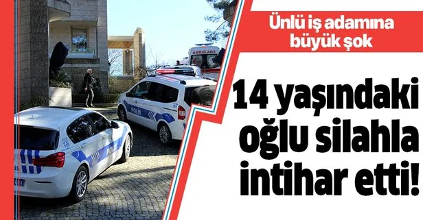 Petline Şirketi Yönetim Kurulu Başkanı Ali Armağan’ın 14 yaşındaki oğlu intihar etti!
