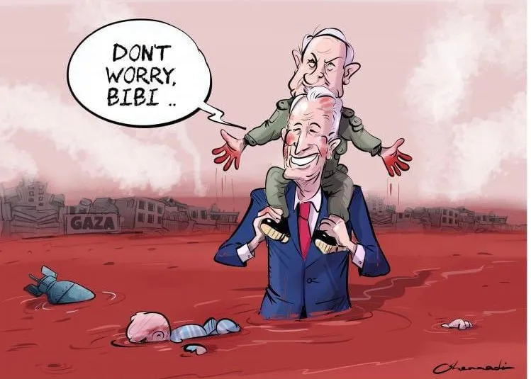 Katil İsrail'in avukatı ABD Başkanı Joe Biden'dan Gazze'de ateşkes açıklaması: Yakın gelecekte beklemiyorum-5