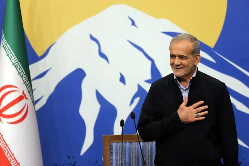 İran Cumhurbaşkanı Mesud Pezeşkiyan (AA)