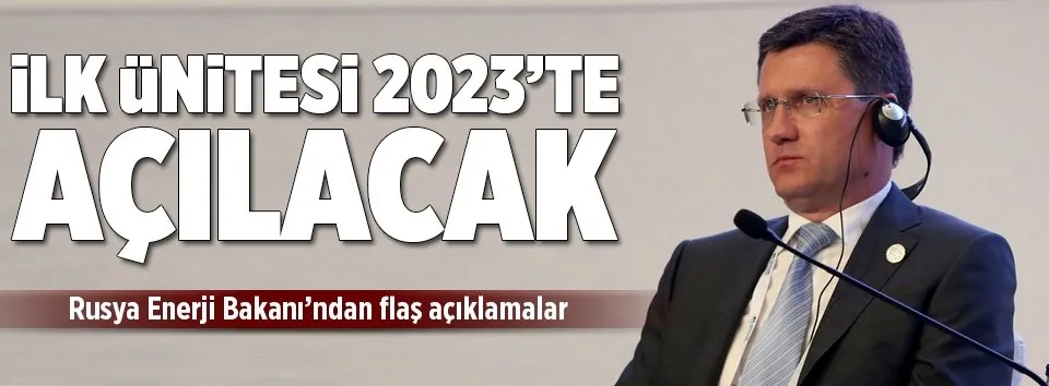 Rusya Enerji Bakanı’ndan flaş açıklamalar