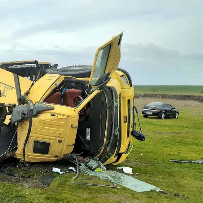 Acı olay! Kamyonda can verdi