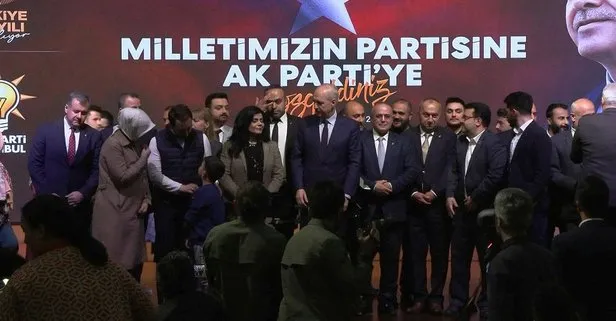 Zafer Partisi’nden istifa eden 300 kişi AK Parti’ye katıldı