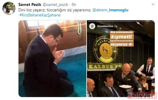 Ekonomi kötü gidiyor algısıyla prim yapma peşindeki CHP'lilerden lüks restoranda şatafatlı eğlence