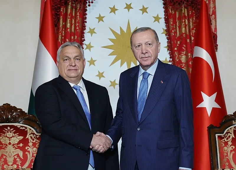 Başkan Erdoğan, Macaristan Başbakanı Orban'ı resmi törenle karşıladı, AA