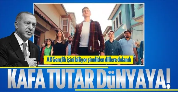 Son dakika: AK Parti Gençlik Kolları’ndan Başkan Erdoğan’a özel şarkı: Kafa Tutar Dünyaya!
